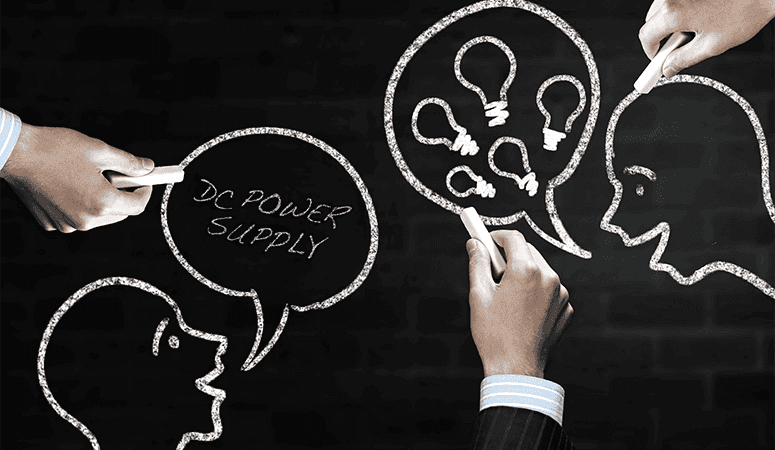 バイポーラ電源を使わない極性切替え電源システム