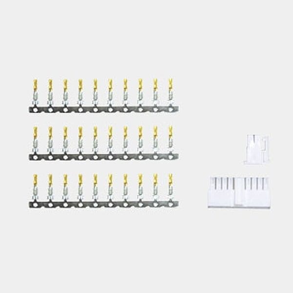 Pins ×30, J1 connector housing ×1, J2 connector housing ×1